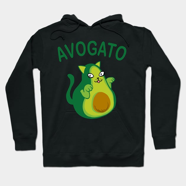 Avogato Avocadio Hoodie by hothippo